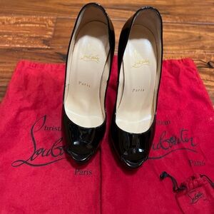 christian louboutin very privé 120 size 38